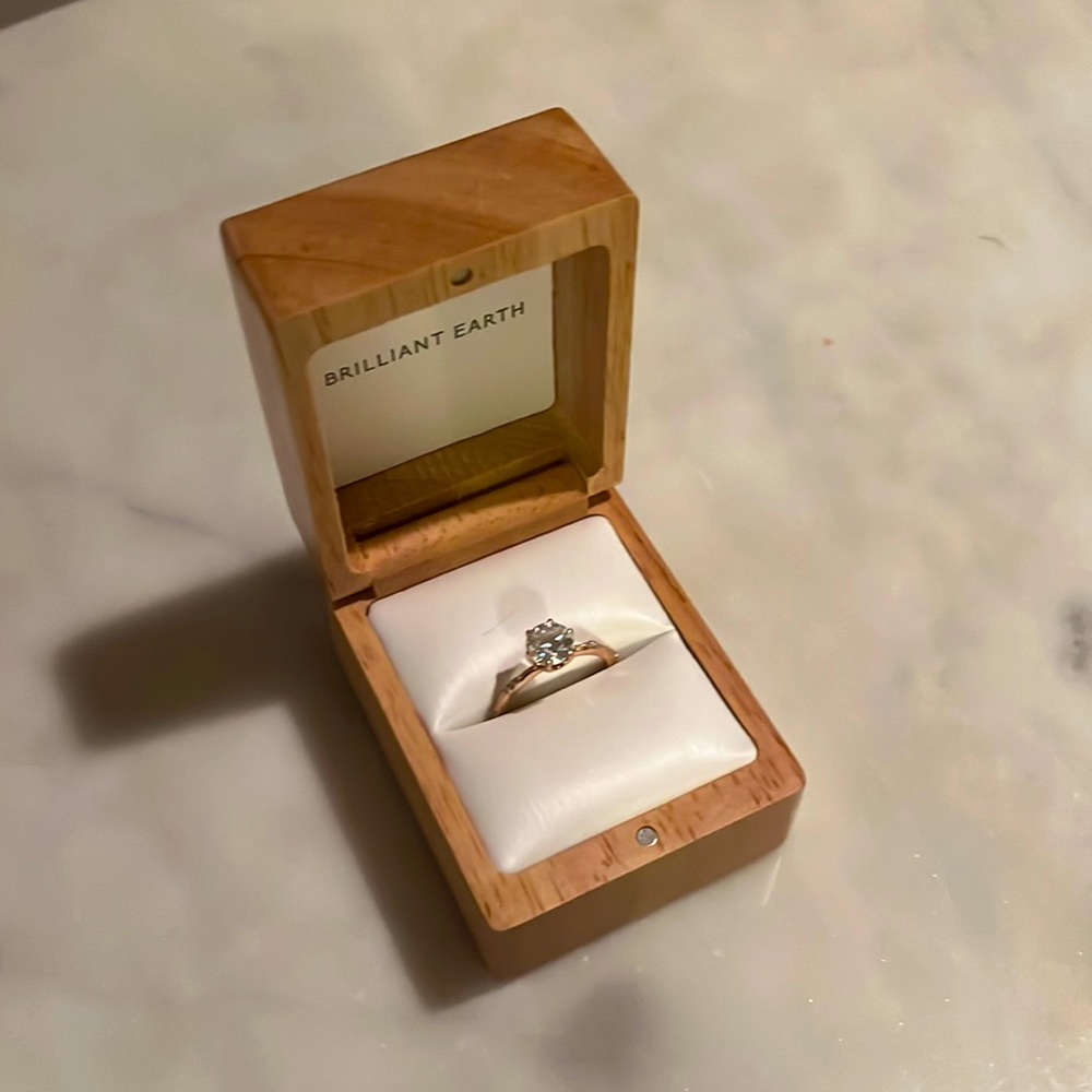 Brilliant Earth 💫 Alena Diamond Engagement Ring 💫 Rose Gold